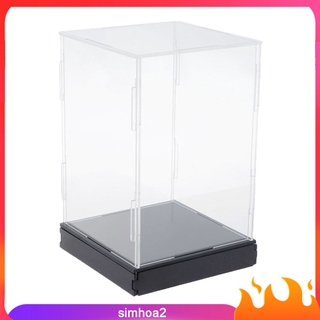 [SIMHOA2] Clear Acrylic Display Box Large Dustproof Protection Doll Model Show Case (2)