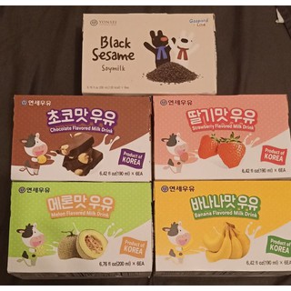 Korean Banana/Strawberry flavored milk (pack of 6)