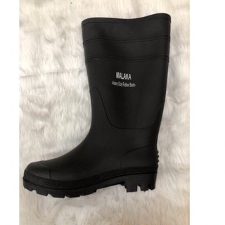 High tube rain boots men's rain boots women's overshoes acid and alkali resistant water boots tendon