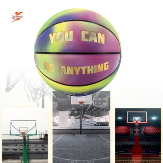 Supermal Rubber Training Basketball Practicing Size 7 Indoor Basketball Easy to Inflate for Training