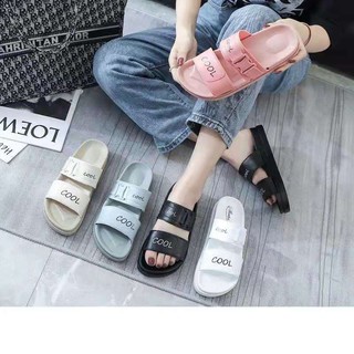 New summer two strap rubber slippers women shoes (2)
