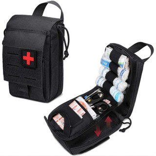 Tactical Rip Away First Aid Pouch, Molle EMT Bag Survival IFAK Pouches Blow Out Emergency Medical O