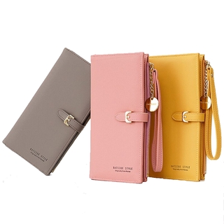 Women Wallets Long Wallet Fashion Top Quality PU Leather Card Holder Female Zipper Wallet #6758A