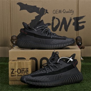 Adidas running shoes sports shoes Adidas YEEZY BOOST 350 Running Shoes for men Black/Hollow