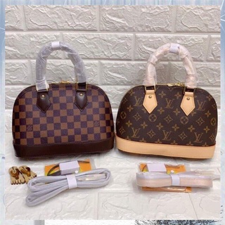 【Available】Lv Louis Vuitton BB Mini Alma HandbagSsling Replica Quality (25x19x12cm) (1)