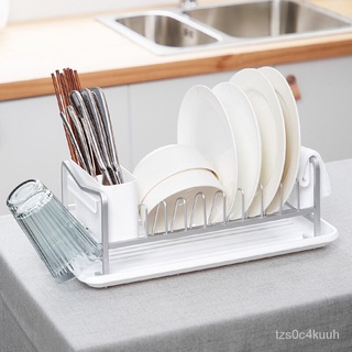 Cook King Dish Rack Household Draining Rack Single-Layer Tableware Storage Rack (5)
