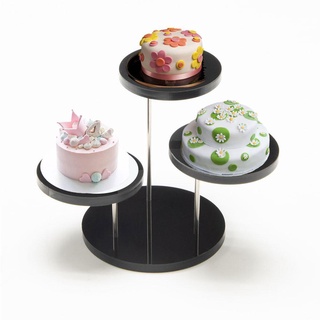 Multi Layered Acrylic Cake Stand