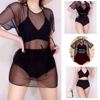 Comfortable and Fashionable Swimwear for Women in Summer 3in1 JB29 [OK SHOP]