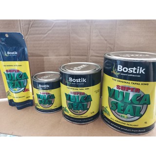 Bostik Smart adhesives. Super Vulcaseal. All around sealant.JR 1/4L 1/2L