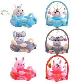 [lemon]Cartoon Baby Plush Chair Sofa Infant Learning Sit Chair Baby Support Seat