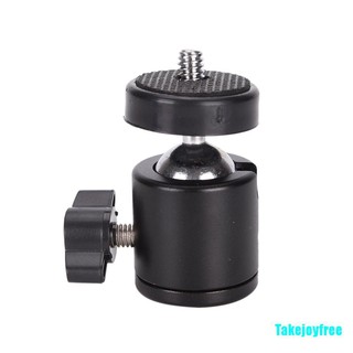 [Takejoyfree] 1/4" Black Ball Head Bracket/Holder/Mount For Camera Tripod Hot Shoe Adapter Hot Sale