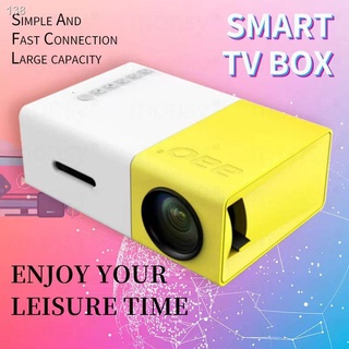COD✜✇✙Projector HD 1080P Portable Mini Home Theater Cinema Led T300