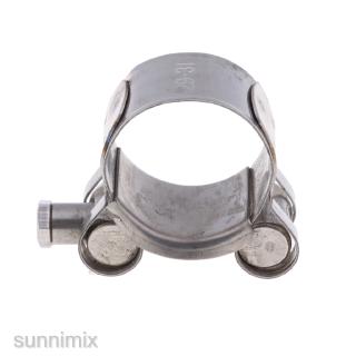 Universal 29-31mm Motorcycle Stainless Steel Exhaust Pipe Clamp Clip
