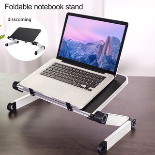 BJB-Foldable Aluminum Alloy Notebook Stand Adjustable Laptop Heighten Desktop Holder