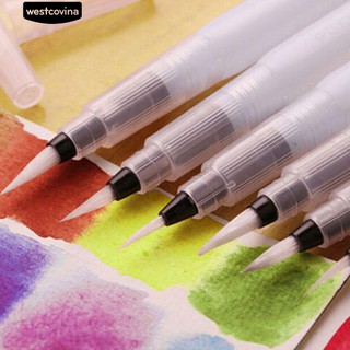 COD✎Reusable Soft Watercolor Paint Water Absorbent Brush Calligraphy Beginners Pen (2)