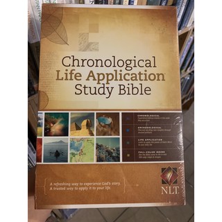 NLT Chronological Life Application Study Bible HardCover