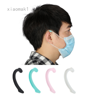 1Pair Silicone Ear Hook Anti-Pain Invisible Earmuffs Ear Protection Artifact Masks Buckle Holder Accessories