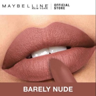 MAYBELLINE LIPSTICK POWDER MATTES (BARELY NUDE)