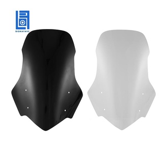 [Ready Stock]Motorcycle Windscreen Windshield Deflector Protector Motorcycle Wind Screen for Honda CB500X 2012-2020(Black)