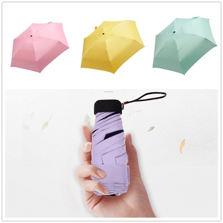 Rainy Day Pocket Umbrella Mini Folding Sun Umbrellas Parasol Sun Foldable Umbrella Mini Umbrella