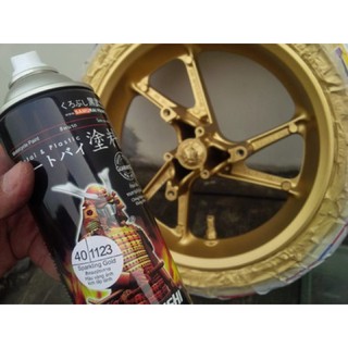 Samurai Spray Paint Sparkling Gold 40/1123