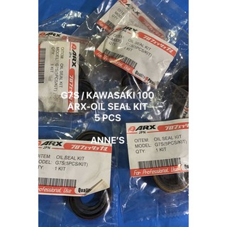 G7S/KAWASAKI100 - Oil Seal Kit (5 pieces) [ARX]