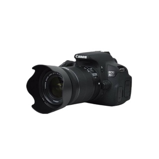 Lens Hoods CanonEOS 100D 200D 70D 80D 77DSLR Camera18-55 STMHood+Lens Cap