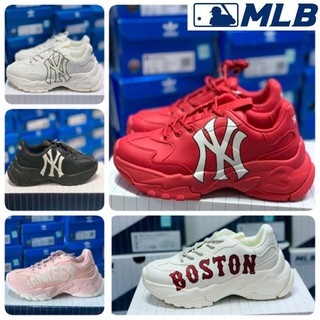 100% MLB X NY Bigball Big Ball Chunky New York Yankees Sneakers Boston