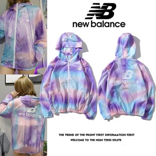 New Balance men and women couples casual sun protection clothing windbreaker jacket