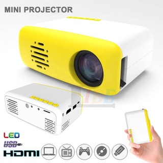 [READY STOCK] Mini Projector Q3 LCD Portable Pocket LED Projector Home Multimedia Projector for 1080P Home Theater with HDMI USB TF Integrated