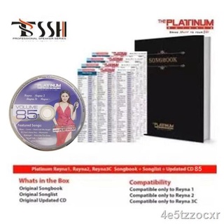 ♤✤xf Platinum Reyna 1 , 2, 3C, & Reyna SE Complete Songbook with Songlist & Updated CD VOL85(Origina