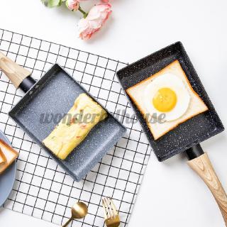 13x18cm Non-stick Medical Stone Coating Frying Pan Omelette Egg Roll Maker Pot