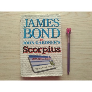 James Bond ''Scorpius" by John Gardner (Hardbound)