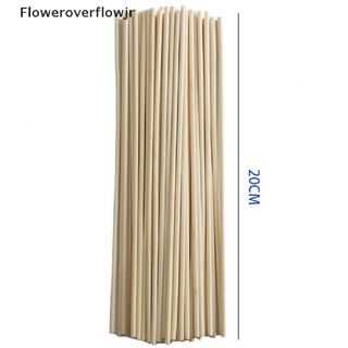 FOFR 50pcs Wooden Plant Grow Support Bamboo Plant Sticks for Flower Stick Cane Stand HOT