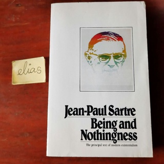 Being and Nothingness - Jean-Paul Sartre, Nobel Prize Winner