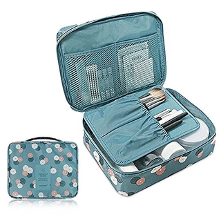 2022 travel essential MULTI POUCH IN BLUE DAISY