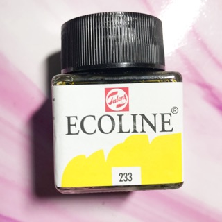 Ecoline Liquid Watercolors - Yellow and Orange (5)