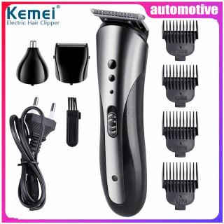 ✅COD Kemei KM-1407 3 in 1 Electric Trimmer Rechargeable Hair Clipper Shaver Razor