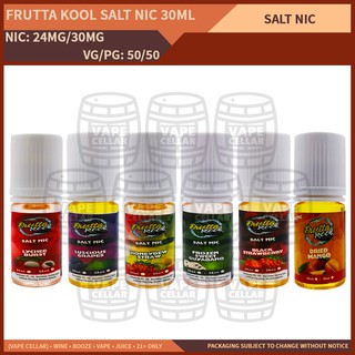 Frutta Kool Salt Nic 30ML (24MG, 36MG) | Vape Juice E Liquids
