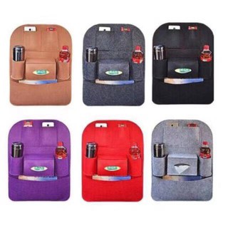 Car Auto Seat Back Multi Pocket Storage Bag Organizer (1)