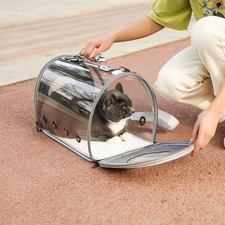 Cat Bag Transparent Outing Carry Bag Breathable Schoolbag Cat Space Capsule Pet Dog Transparent One-Shoulder Portable Backpack Pet bag