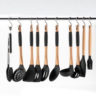 10pcs Stainless Steel Kitchenware Hook Kitchen Hook Universal Stainless Steel S-type Hook Kitchen Organizer Household Tool (3)