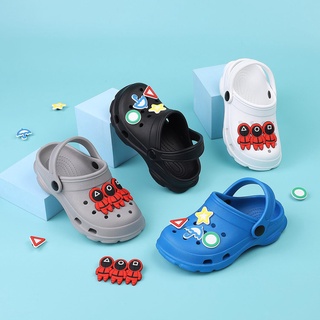 CROCS CLOGS FOR KIDS WITH SQUID GAME INSPIRED JIBBITZ (1)