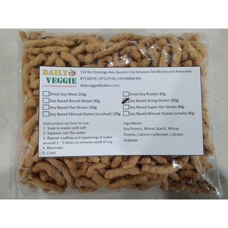 Food & Beverage๑Soy Based String Gluten 100g - suitable for vegans