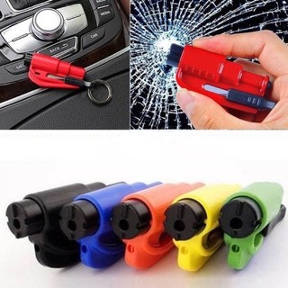 ResQMe Car Escape Rescue Tool Keychain Glass Breaker & Seatbelt Cutter mini