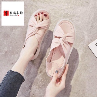 Good quality and many sizes▫✱Free shipping is of good quality☃✺❁◇Size 35-44 Large women s shoes flat two-wear sandals summer 41 wild ins fairy style comfortable soft bottom pregnant 056