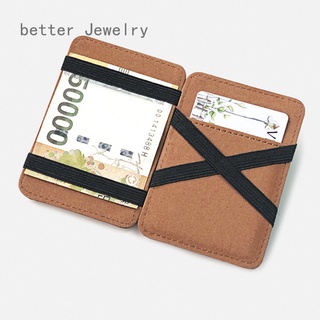 New Fashion Man Small PU Wallet With Coin Pocket Men's Mini Purse Money Bag Credit Card Holder Clip For Cash