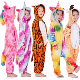 Kigurumi Unicorn Slippers Kids Cartoon Animal Claw Onesies Pajama Baby Home Shoes Boys Girls Women A (2)