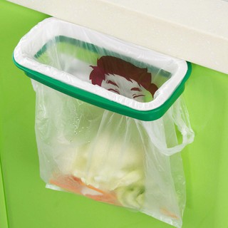 Kitchen Cupboard Cabinet Tailgate Stand Storage Garbage Bag Holder Hanging Bags (5)