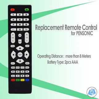 Replacement Remote Control for Pensonic Television